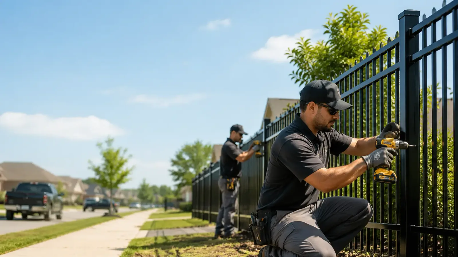 Metal Fence Installation in Manassas Park, VA